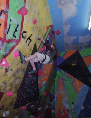 Bouldering room